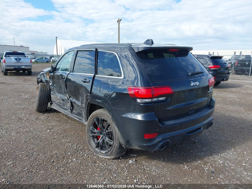 Vin: 1c4rjfdj8ec126073, lot: 3047676, jeep grand cherokee srt-8 20143