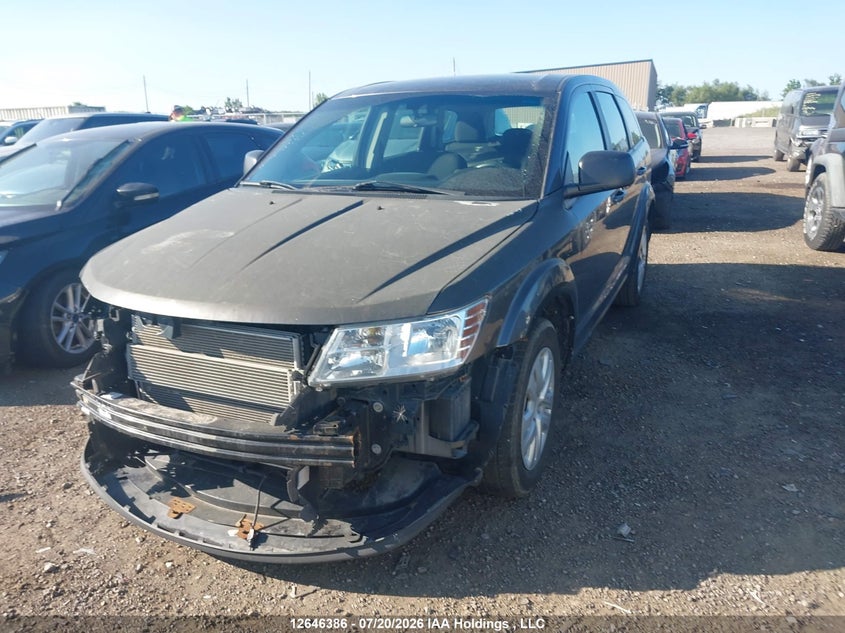 2017 Dodge Journey, Front, IAAI, VIN 3C4PDCAB3HT626936 — photo 2