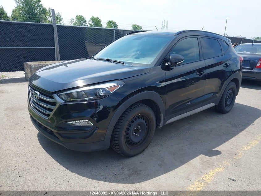 2017 Hyundai Tucson, Удар ззаду, IAAI, VIN KM8J3CA43HU512494 — фото 2