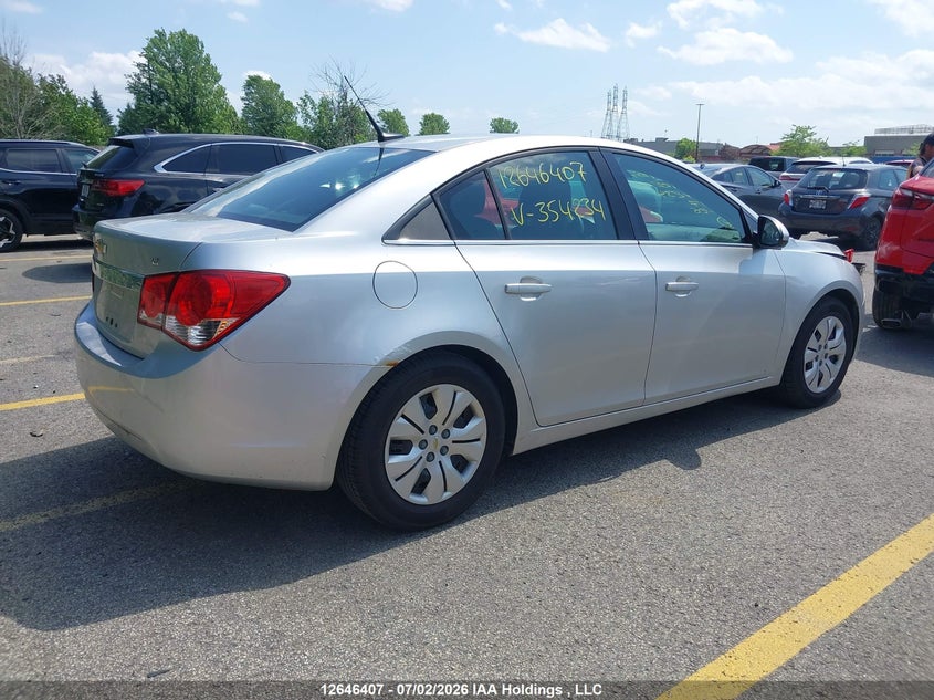 2014 Chevrolet Cruze 1Lt VIN: 1G1PC5SB5E7354234 Lot: 12646407