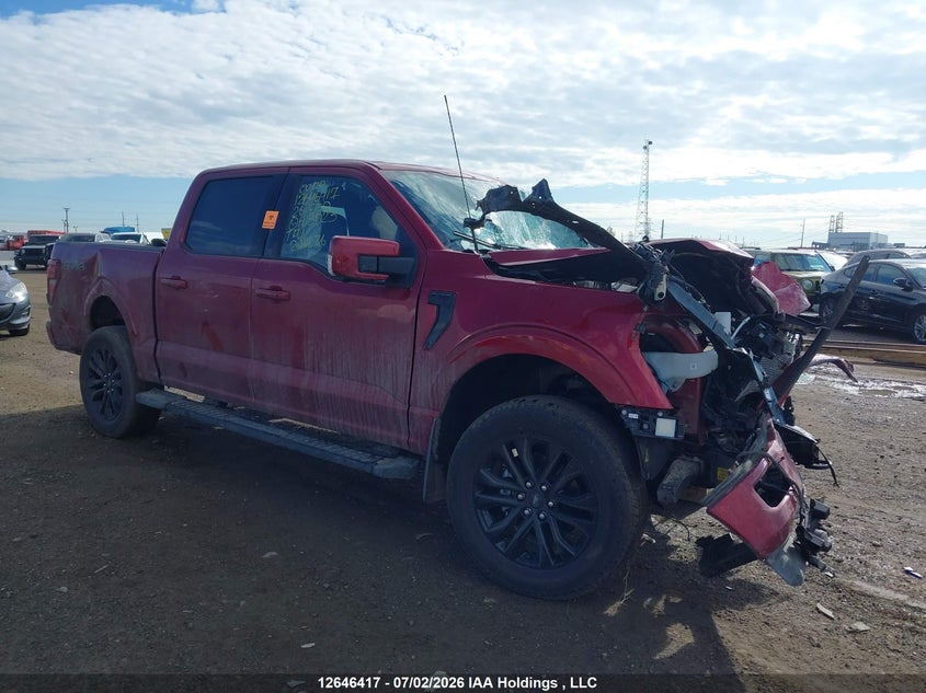 2026 Ford F-150 Lariat, Biohazard, IAAI, VIN 1FTFW5L88TFA13023