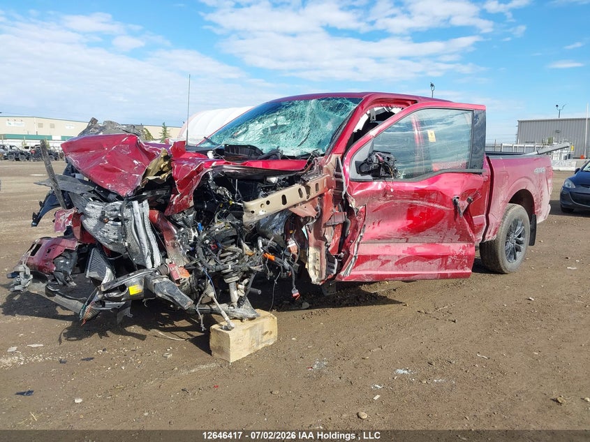 2026 Ford F-150 Lariat, Biohazard, IAAI, VIN 1FTFW5L88TFA13023 — photo 2