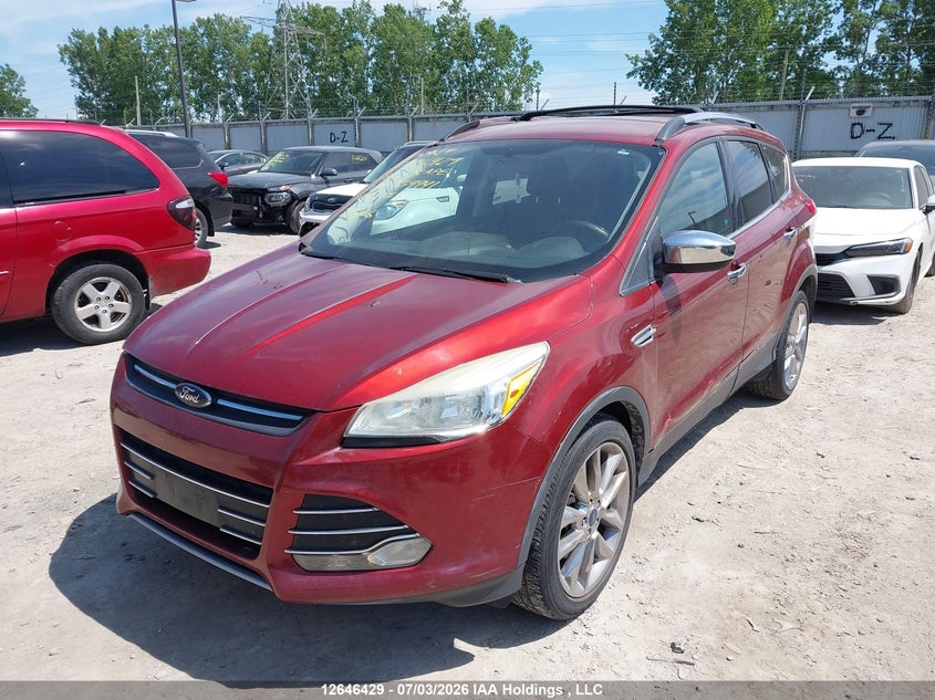 2015 Ford Escape, Theft Recovery, IAAI, VIN 1FMCU9G90FUA54941 — photo 2