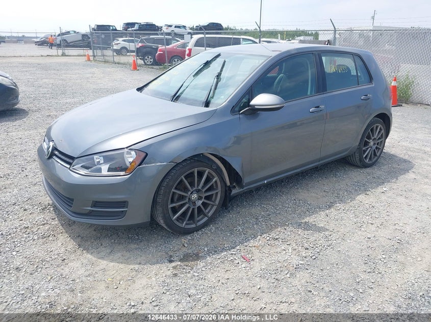 Vin: 3vw217auxhm052368, lot: 3047754, volkswagen golf 1.8 tsi comfortline/1.8 tsi highline/1.8 tsi trendline 20172