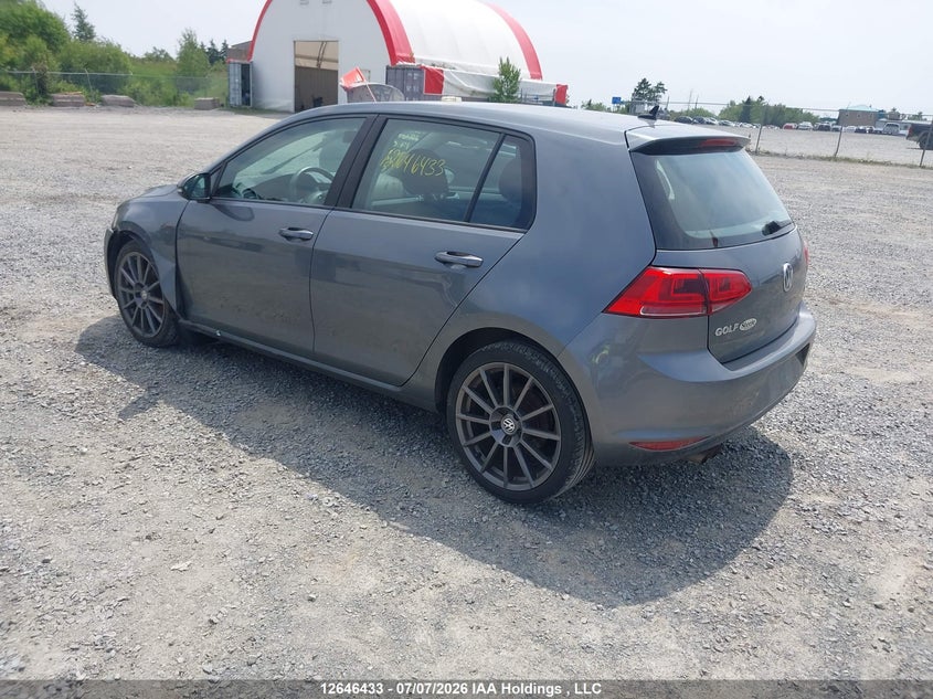 Vin: 3vw217auxhm052368, lot: 3047754, volkswagen golf 1.8 tsi comfortline/1.8 tsi highline/1.8 tsi trendline 20173
