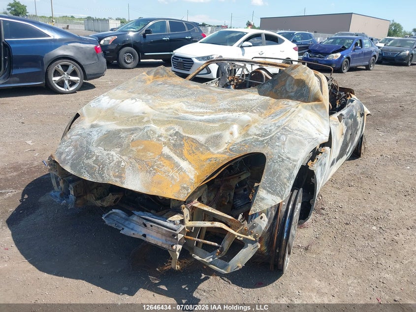 2009 Pontiac Solstice, Полностью сгорел, IAAI, VIN 1G2MN35B59Y104033 — фото 2