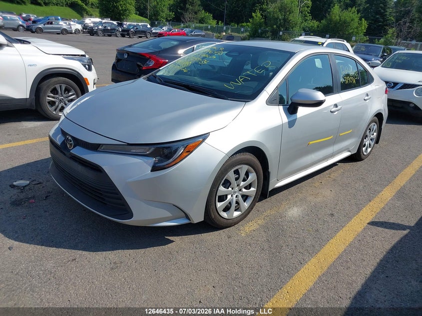Vin: 5yfb4mde6sp319034, lot: 3047756, toyota corolla le 20252