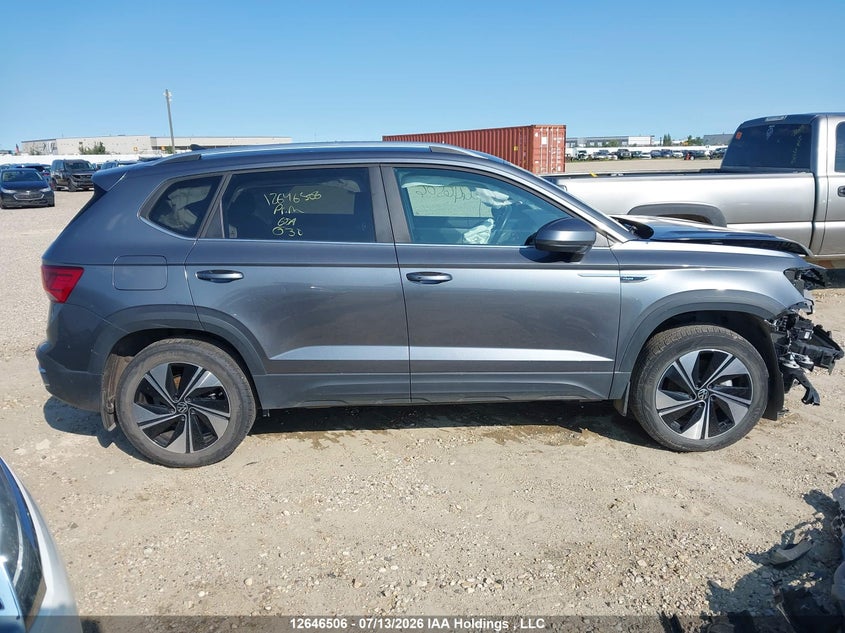 2023 Volkswagen Taos Comfortline VIN: 3VVVX7B25PM360222 Lot: 12646506