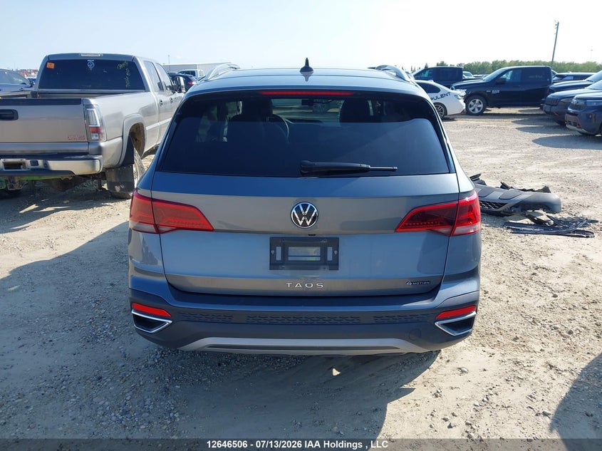 2023 Volkswagen Taos Comfortline VIN: 3VVVX7B25PM360222 Lot: 12646506