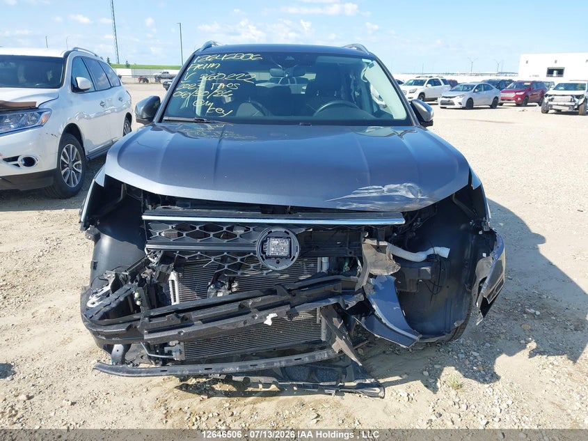 2023 Volkswagen Taos Comfortline VIN: 3VVVX7B25PM360222 Lot: 12646506