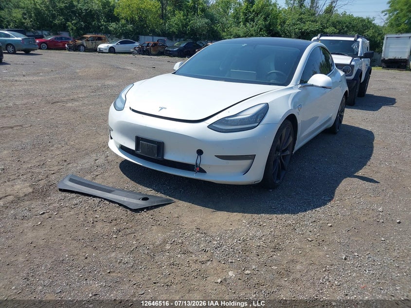 2020 Tesla Model 3 Performance VIN: 5YJ3E1EC4LF716784 Lot: 12646516