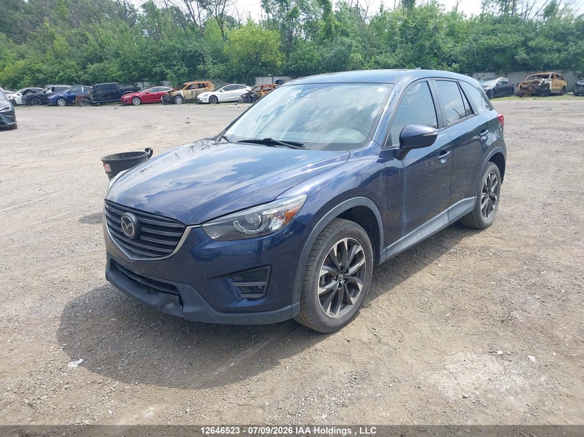 2016 Mazda CX-5, Удар спереди, IAAI, VIN JM3KE4DY6G0720163 — фото 2