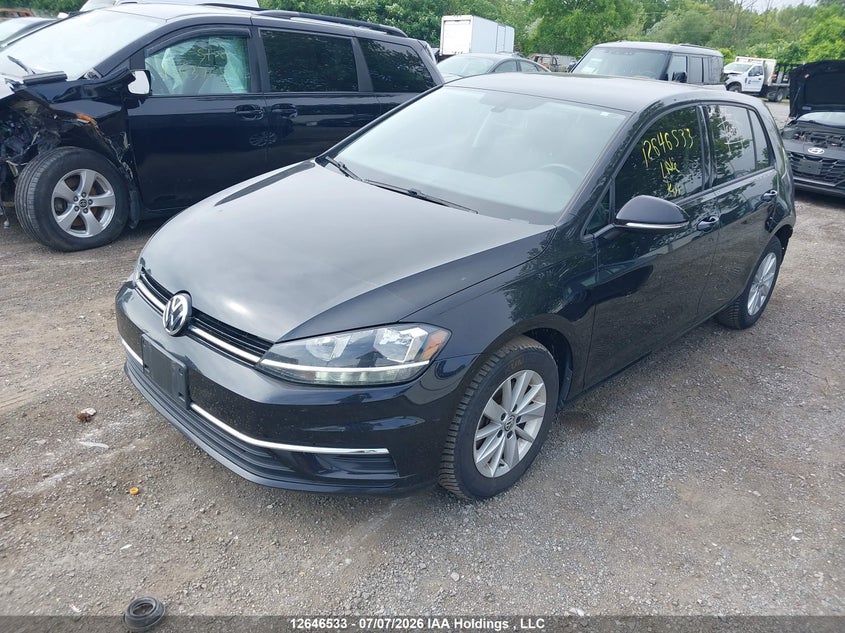 2018 Volkswagen Golf, Удар сзади, IAAI, VIN 3VWG17AU3JM256571 — фото 2