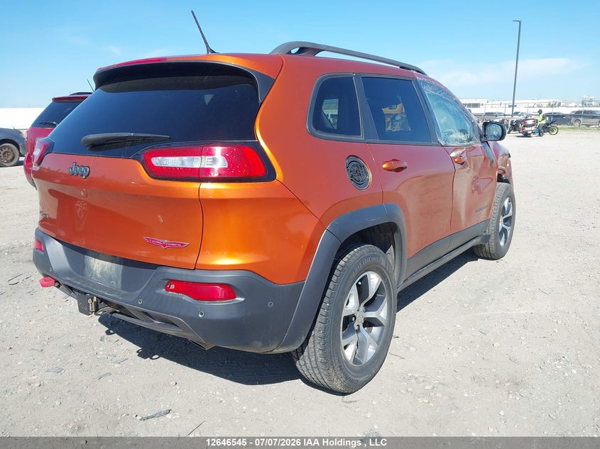 2015 JEEP CHEROKEE SPORT UTILITY VEHICLE 3.2L V-6 DOHC, 271HP