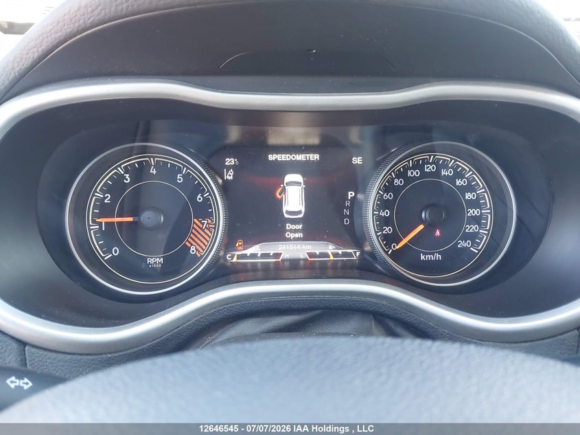 2015 JEEP CHEROKEE SPORT UTILITY VEHICLE 3.2L V-6 DOHC, 271HP