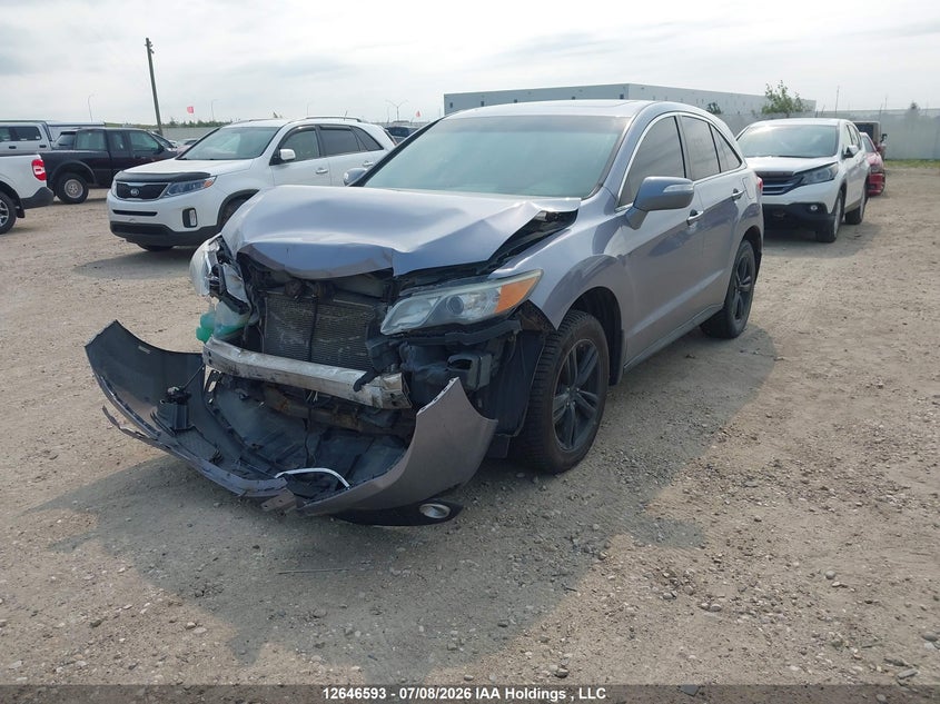 2013 Acura RDX, Удар спереду, IAAI, VIN 5J8TB4H30DL801143 — фото 2