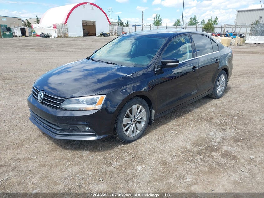 2016 Volkswagen Jetta, Удар спереду, IAAI, VIN 3VW267AJ7GM317009 — фото 2