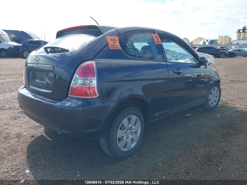 Vin: kmhcn3bcxbu196981, lot: 3047969, hyundai accent l 20114