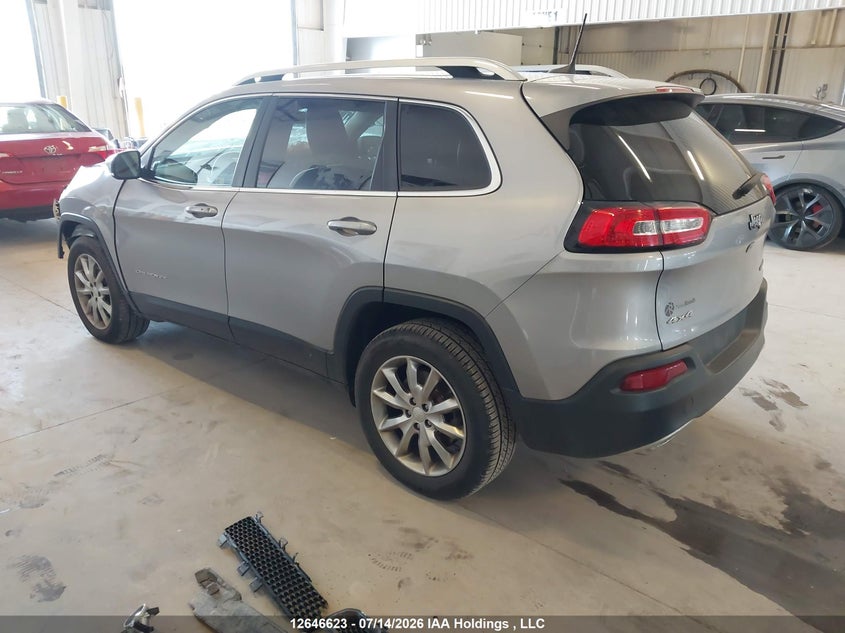Vin: 1c4pjmds5hd222696, lot: 3047982, jeep cherokee limited 20173