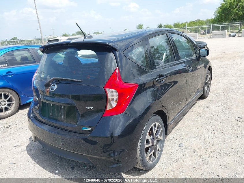 Vin: 3n1ce2cp0fl385013, lot: 3048005, nissan versa note s/s plus/sv/sl/sr 20154
