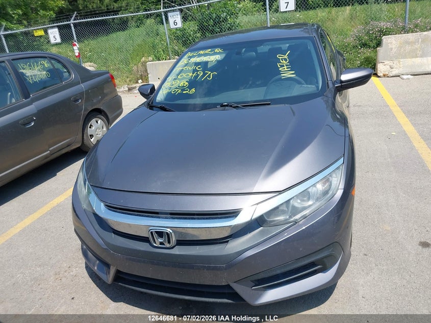 2017 HONDA CIVIC SEDAN 2.0L I-4 DOHC, VVT, 158HP