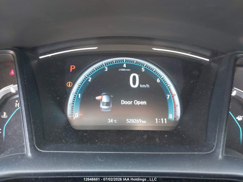 2017 HONDA CIVIC SEDAN 2.0L I-4 DOHC, VVT, 158HP
