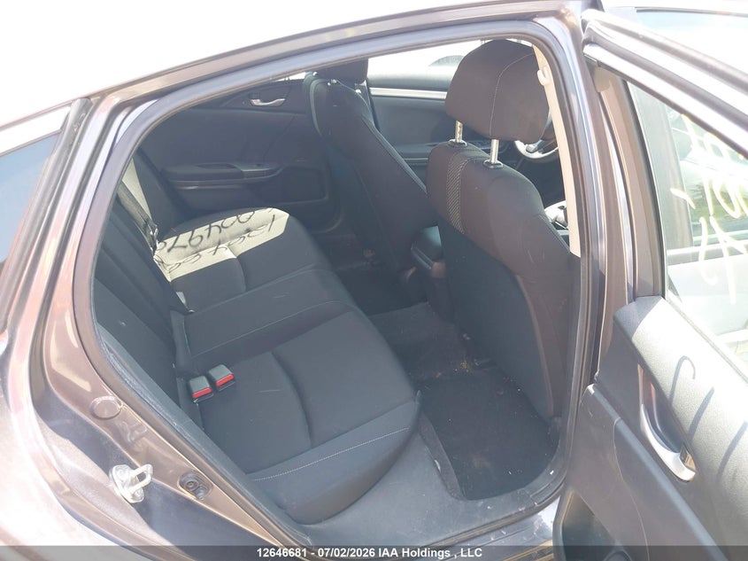 2017 HONDA CIVIC SEDAN 2.0L I-4 DOHC, VVT, 158HP