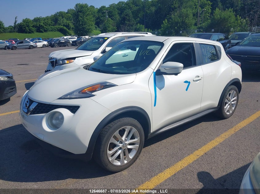 Vin: jn8af5mv8ft557630, lot: 3048046, nissan juke 20152