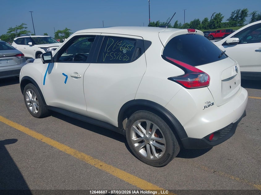 Vin: jn8af5mv8ft557630, lot: 3048046, nissan juke 20153