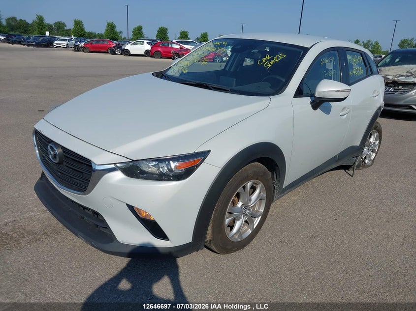 Vin: jm1dkdc75k0433876, lot: 3048056, mazda cx-3 gs 20192