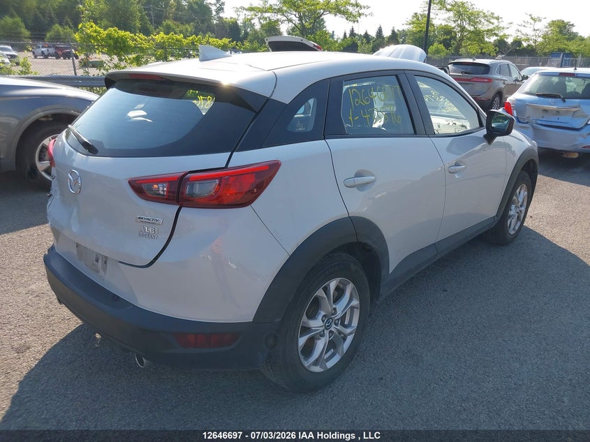 Vin: jm1dkdc75k0433876, lot: 3048056, mazda cx-3 gs 20194