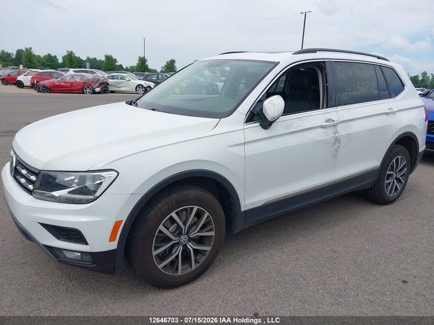 Vin: 3vv2b7ax8jm130776, lot: 3048062, volkswagen tiguan comfortline 20182