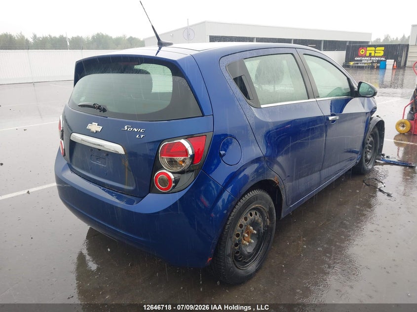 Vin: 1g1jc6eh2e4197551, lot: 3048077, chevrolet sonic lt 20144