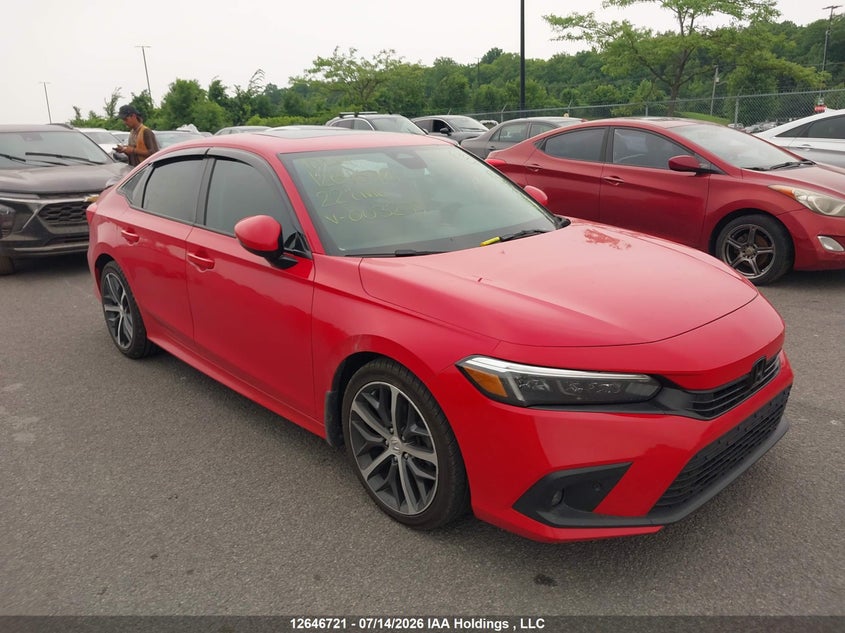 Vin: 2hgfe1f97nh003277, lot: 3048080, honda civic touring 2022 img_1