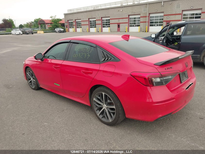 Vin: 2hgfe1f97nh003277, lot: 3048080, honda civic touring 20223