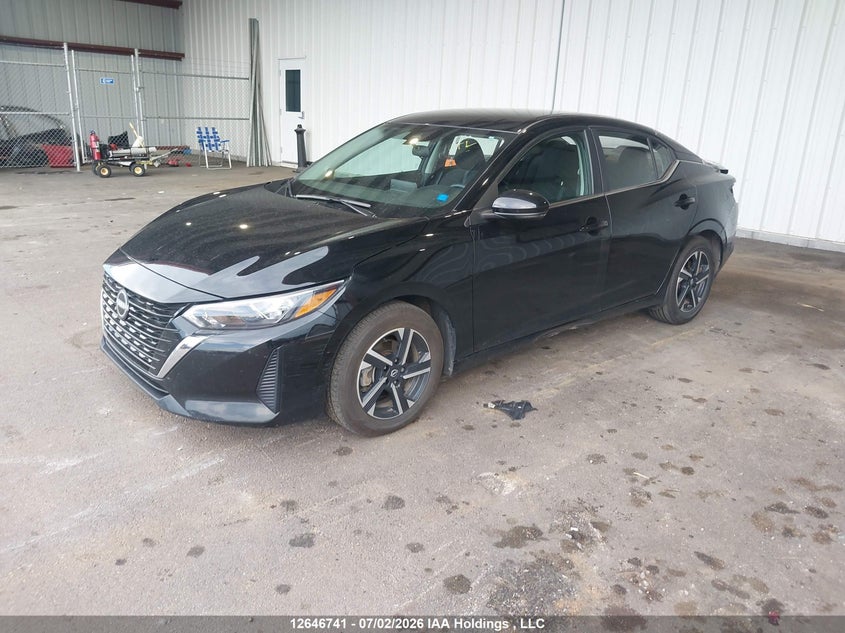 Vin: 3n1ab8cv7sy371611, lot: 3048100, nissan sentra sv cvt 20252
