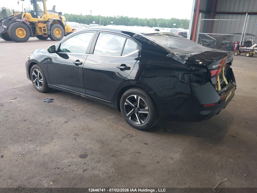 Vin: 3n1ab8cv7sy371611, lot: 3048100, nissan sentra sv cvt 20253