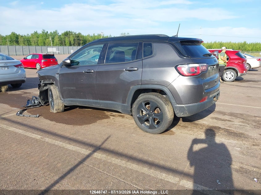 Vin: 3c4njdbb4jt493646, lot: 3048106, jeep compass north 20183