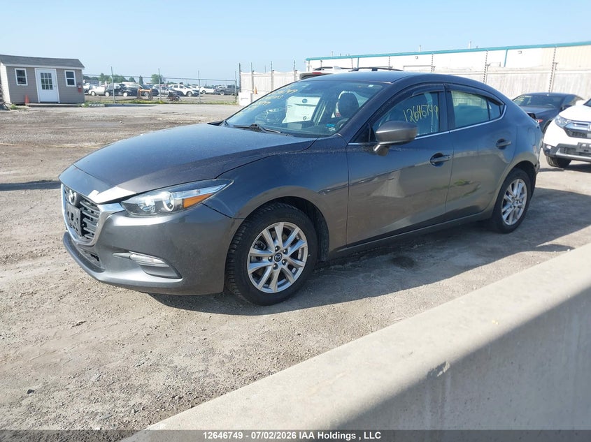 2018 Mazda 3, Удар сзади, IAAI, VIN 3MZBN1T73JM224349 — фото 2