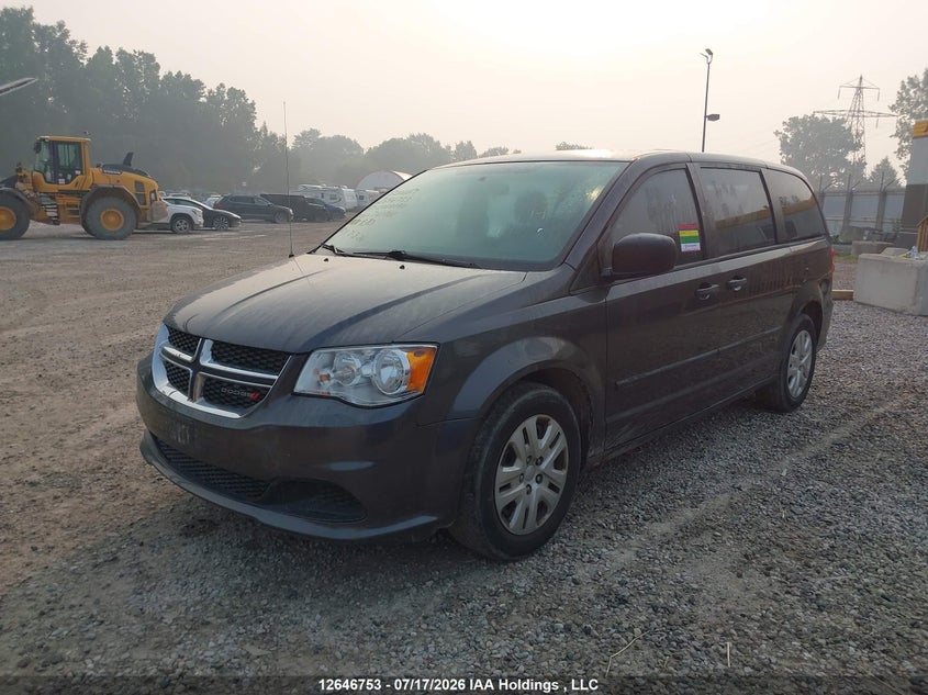 2017 Dodge Caravan, Угон, IAAI, VIN 2C4RDGBG1HR761961 — фото 2