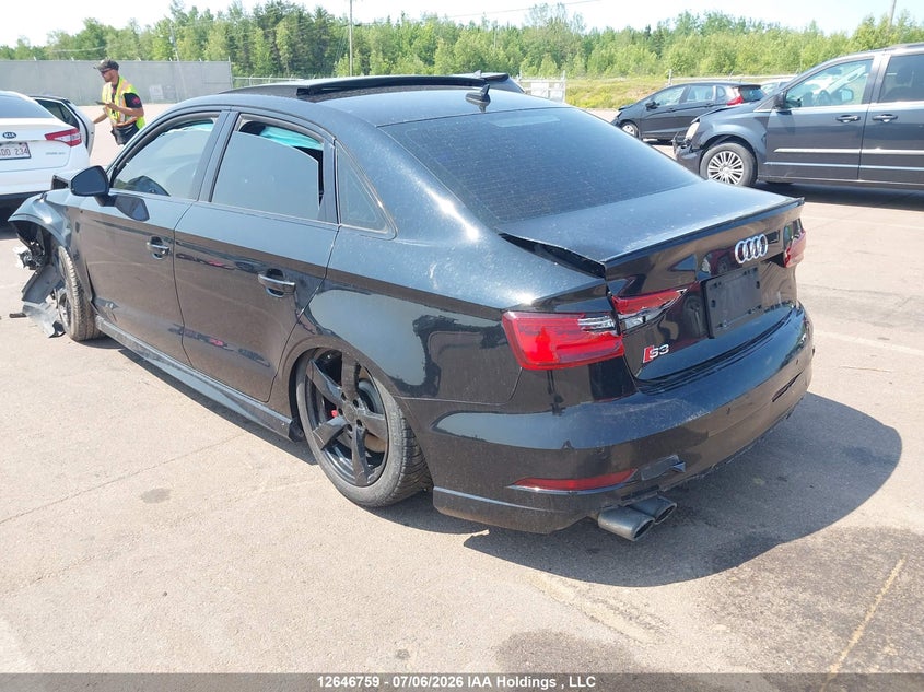 Vin: waub1gff8j1027630, lot: 3048118, audi s3 premium plus 20183