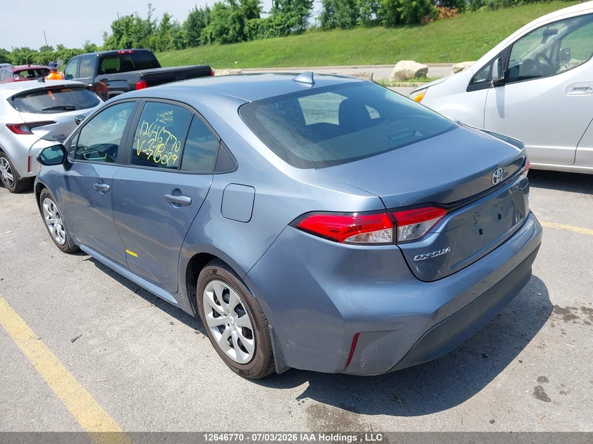 Vin: 5yfb4mde8sp318029, lot: 3048129, toyota corolla le 20253