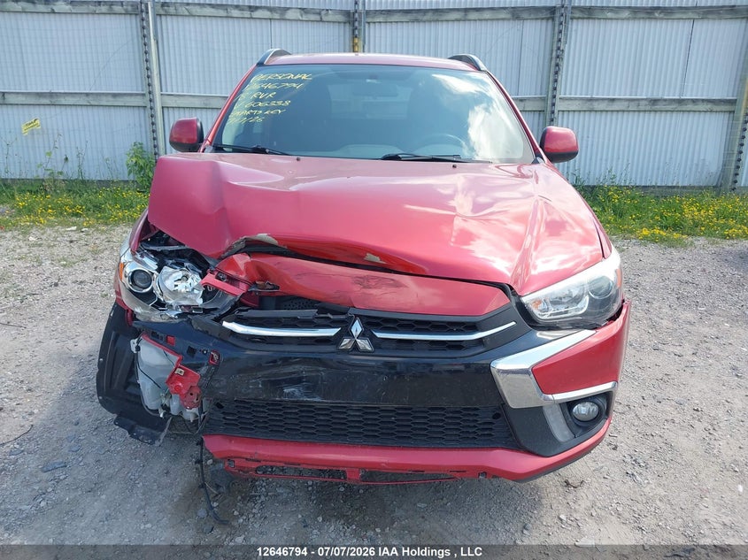 2018 Mitsubishi Rvr Se Limited/Gt VIN: JA4AJ4AW4JZ606338 Lot: 12646794