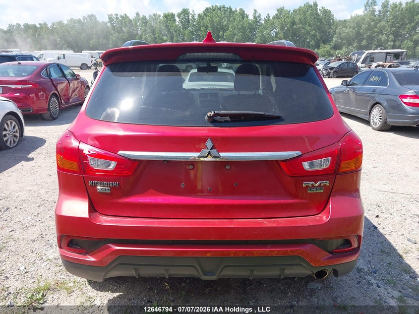 2018 Mitsubishi Rvr Se Limited/Gt VIN: JA4AJ4AW4JZ606338 Lot: 12646794
