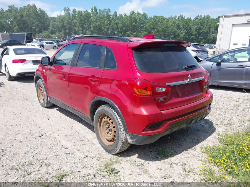 2018 Mitsubishi Rvr Se Limited/Gt VIN: JA4AJ4AW4JZ606338 Lot: 12646794