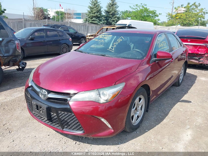 2016 Toyota Camry, Front, IAAI, VIN 4T1BF1FK6GU569245 — photo 2