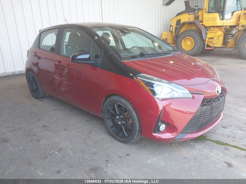 Vin: vnkktud30ja100047, lot: 3048199, toyota yaris se 2018 img_1