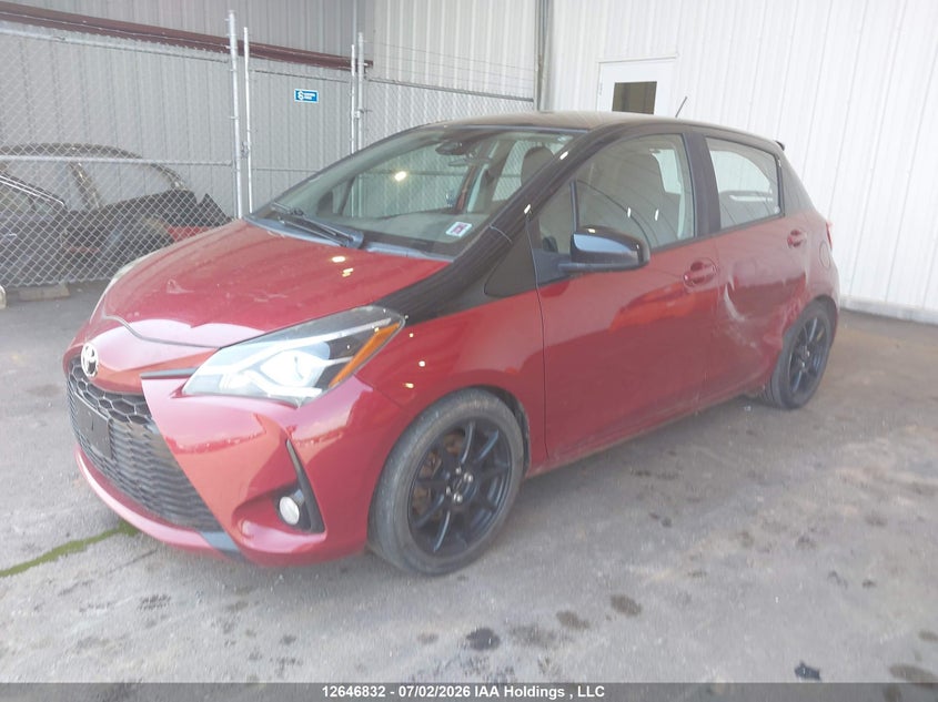Vin: vnkktud30ja100047, lot: 3048199, toyota yaris se 20182