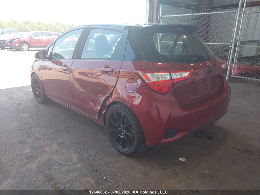Vin: vnkktud30ja100047, lot: 3048199, toyota yaris se 20183