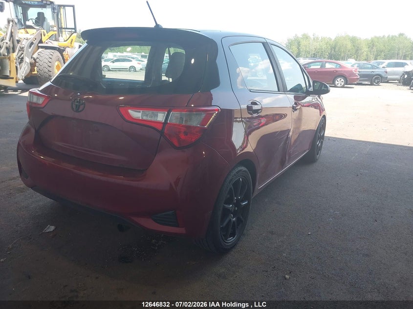Vin: vnkktud30ja100047, lot: 3048199, toyota yaris se 20184